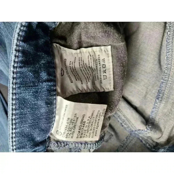 AG Adriano Goldschmied Jeans 26R The Prima Mid-Rise Cigarette Contour 360 USA - Picture 6 of 11